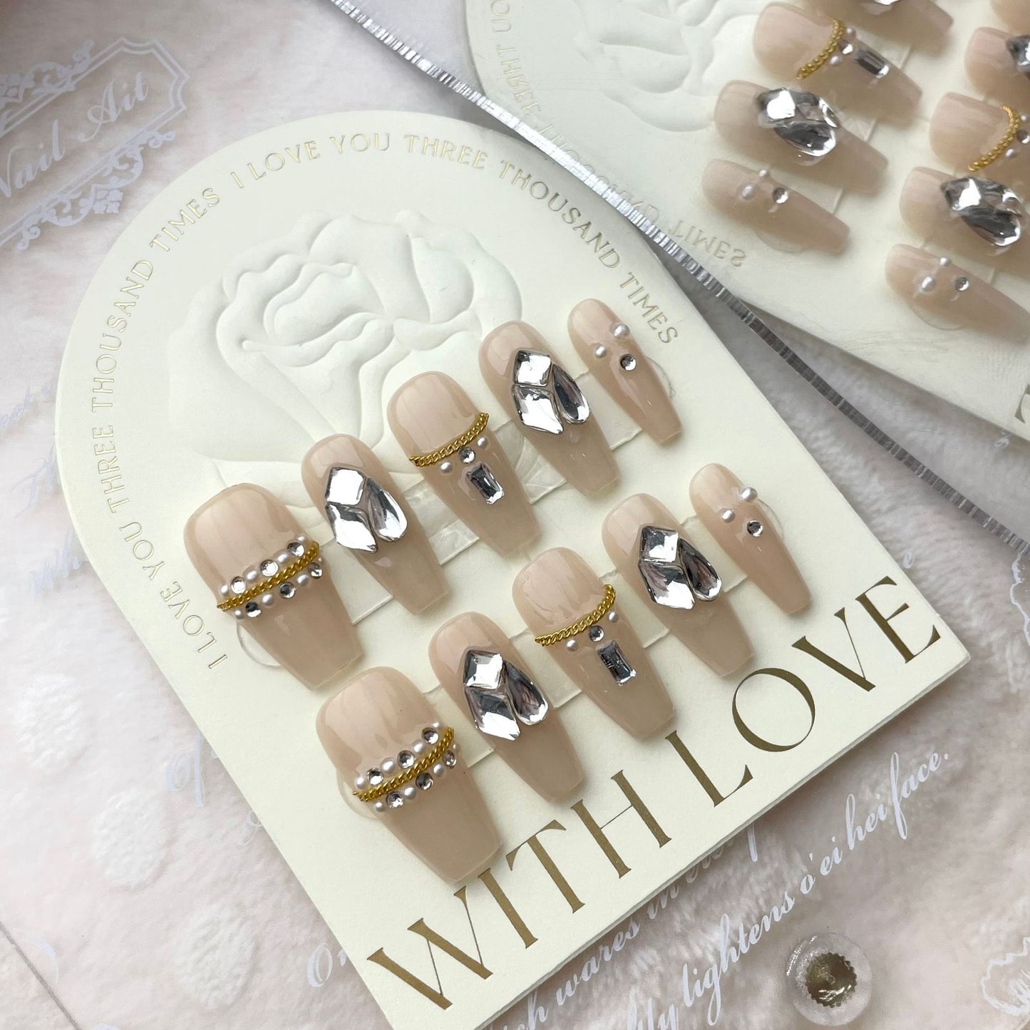 Handmade Real Shot Nail Stickers