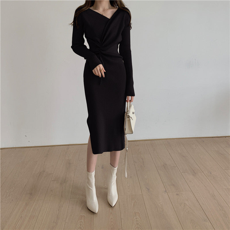 Women's New Slim Fitting Sweater Skirt