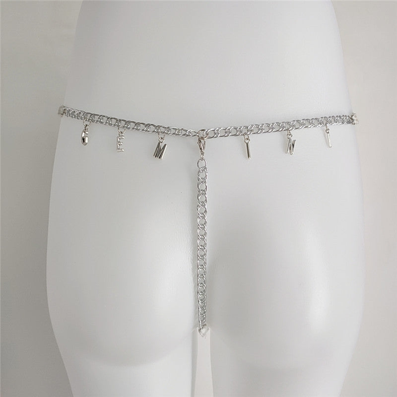 Customized Thong Waist Chain Body Chain
