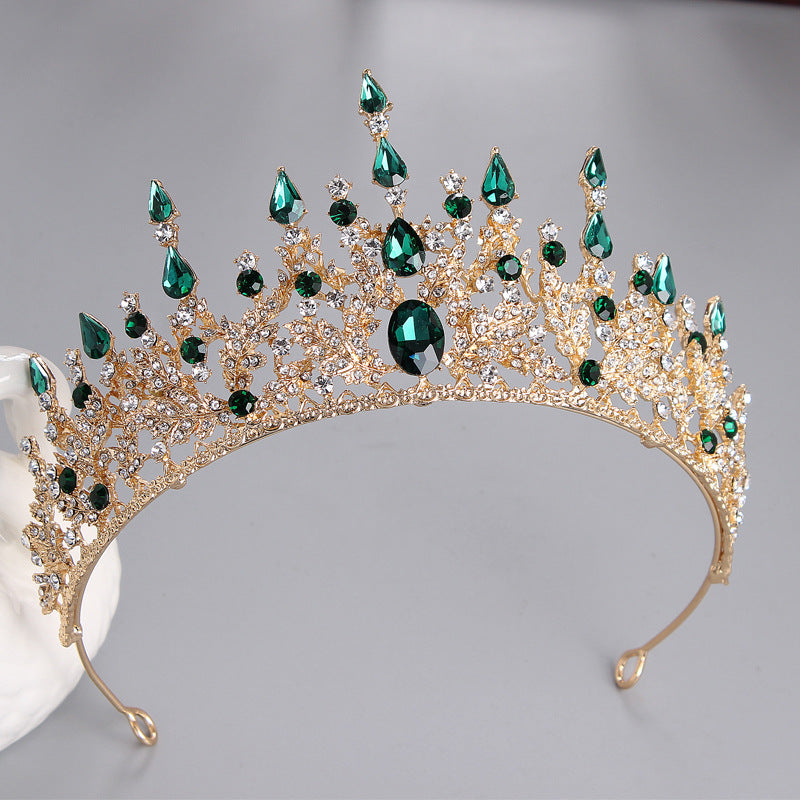 Bridal Crown Headdress Cross-border Rhinestone Hair Accessory