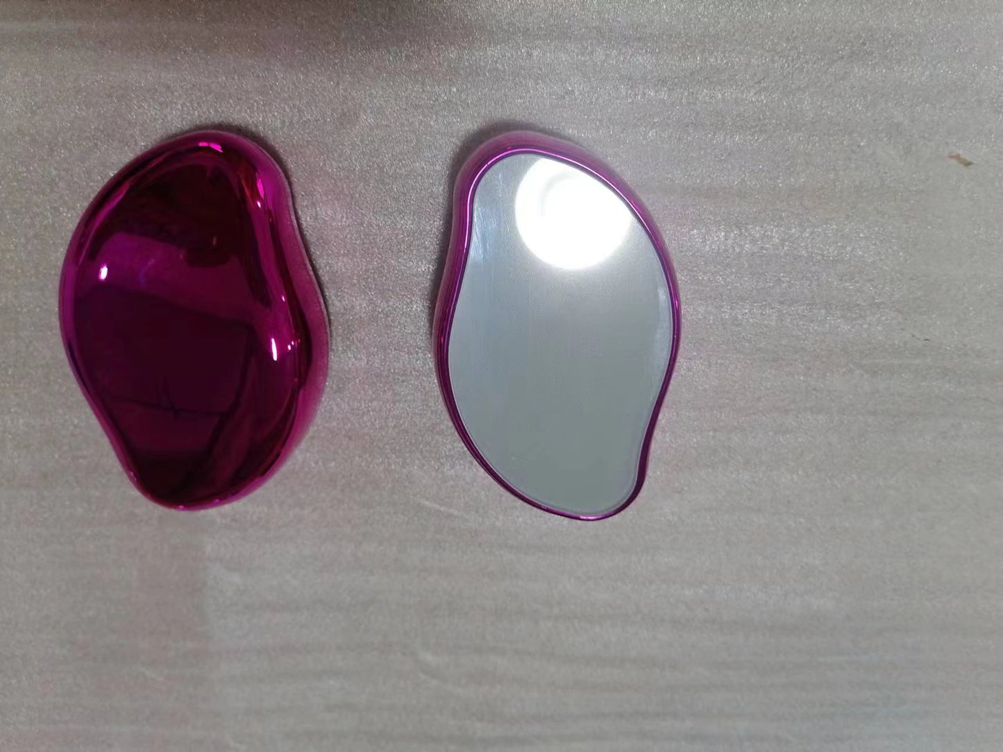 Glass razor for hair removal and peeling