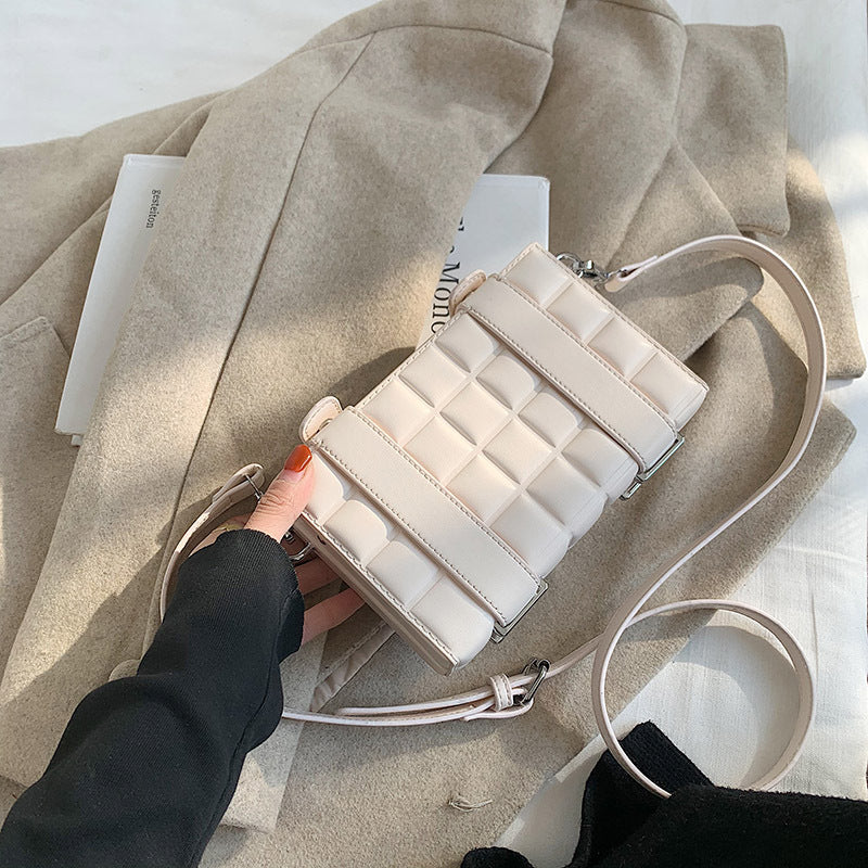 Fashion Rhombus One-shoulder Messenger Bag