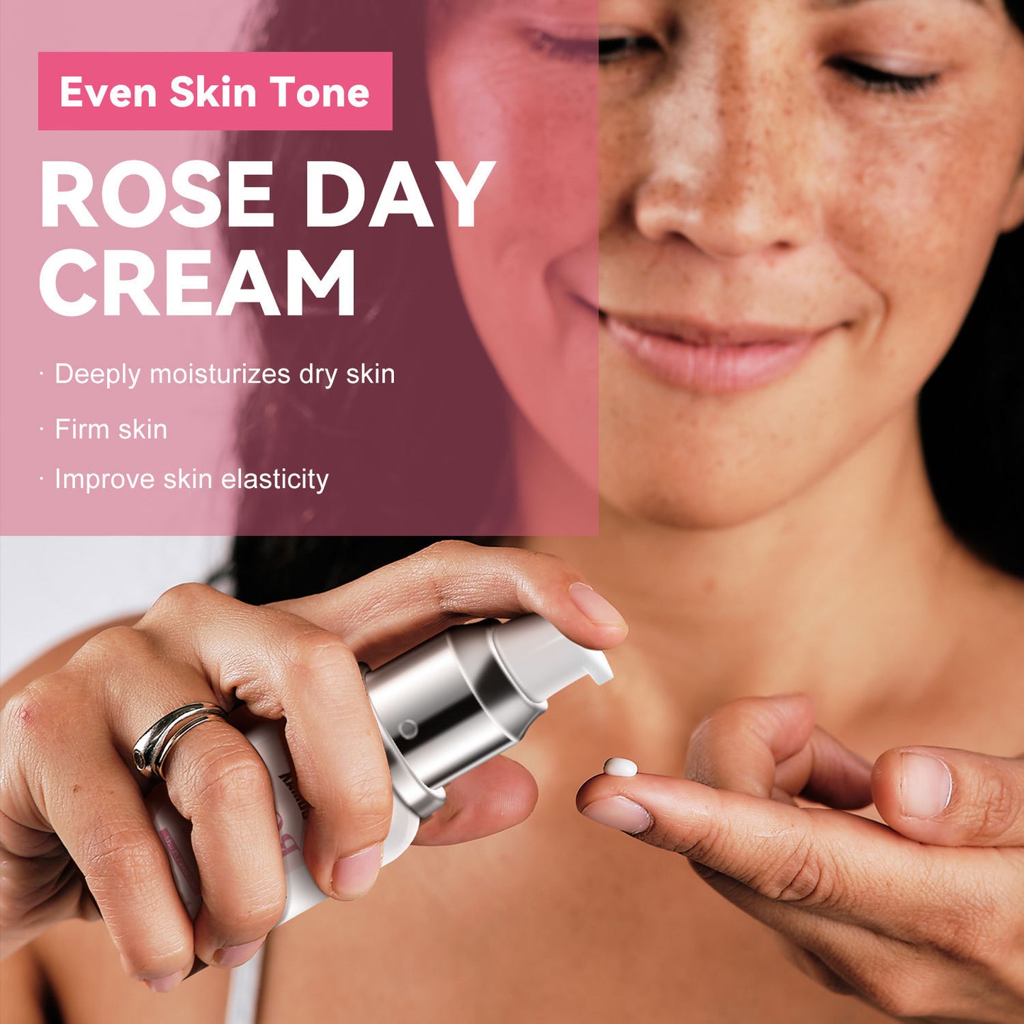 50ml White Press Rose Cream