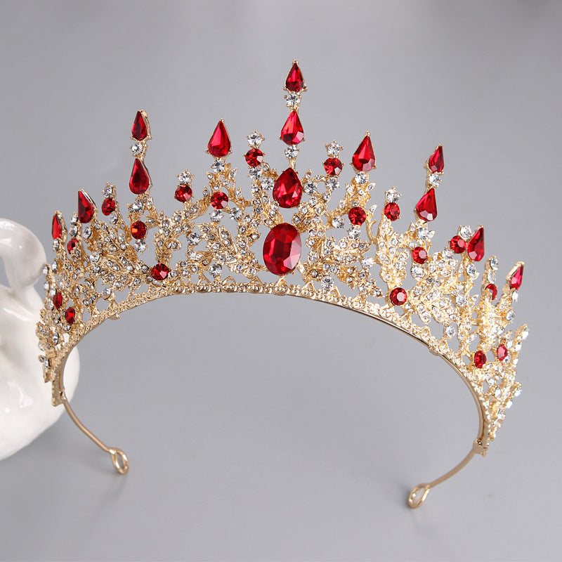 Bridal Crown Headdress Cross-border Rhinestone Hair Accessory