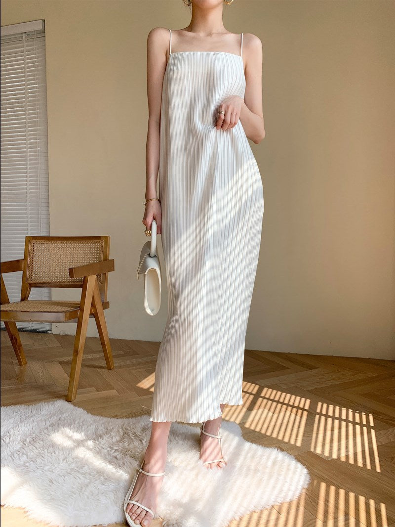 Women's Summer New Style Sanya Seaside Vacation Beach Clavicle One-shoulder Dress
