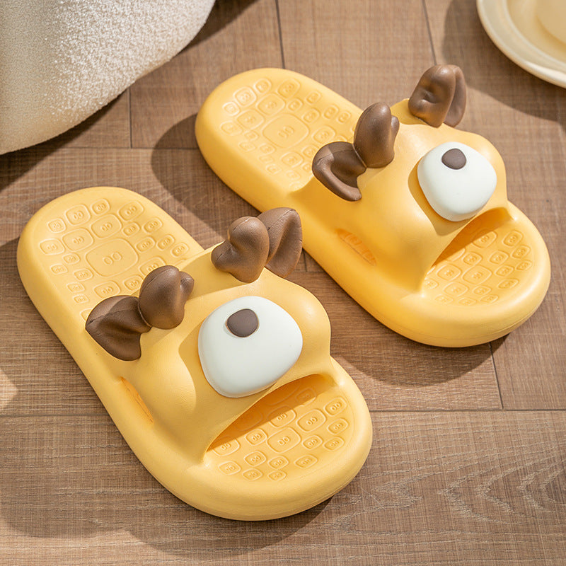 Fashion Cartoon Cute Platform Slippers