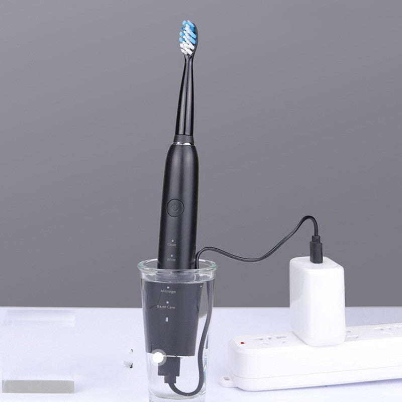Ultrasonic Electric Toothbrush Is Waterproof