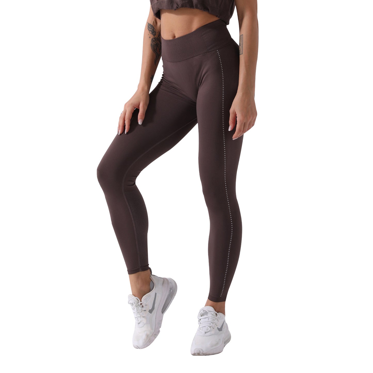 High Waist Peach Hip Fitness Exercise Yoga Pants