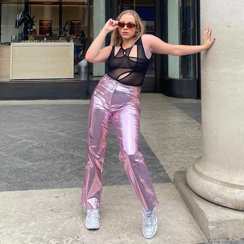 New Fashion High-waist Casual Pants