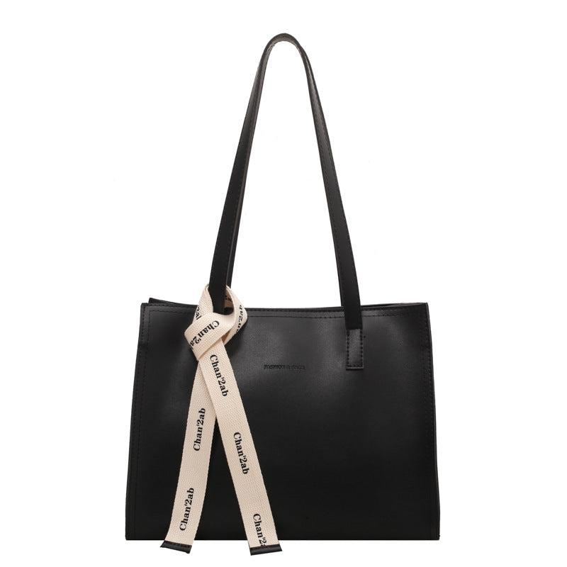 Pure Color Square Bag Lady Temperament