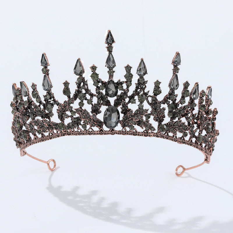 Bridal Crown Headdress Cross-border Rhinestone Hair Accessory
