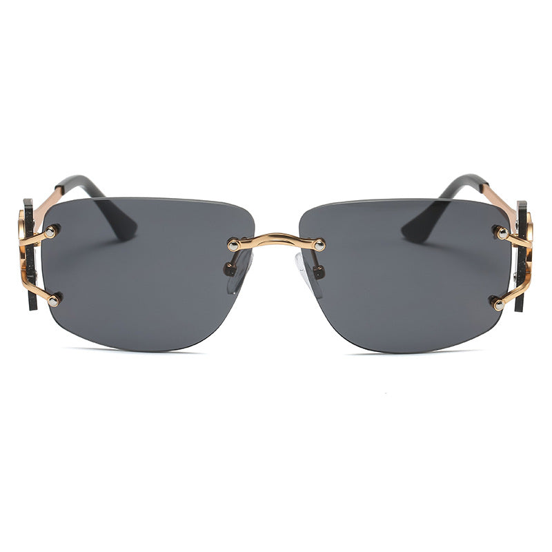 Cut-edge Diamond Decorative Trend Sunglasses
