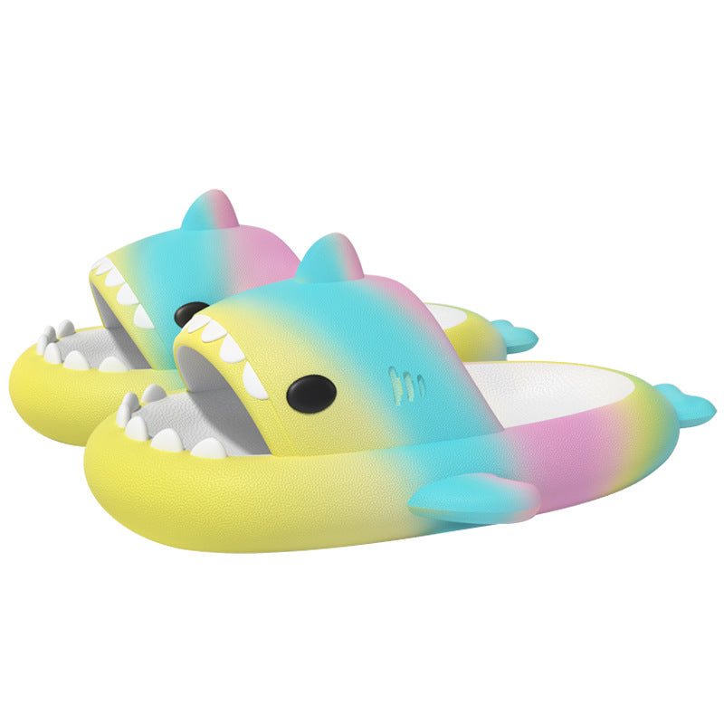 RainbowShark Slippers