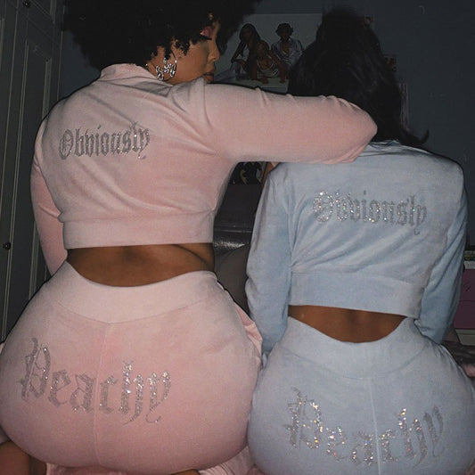 Casual two-piece female