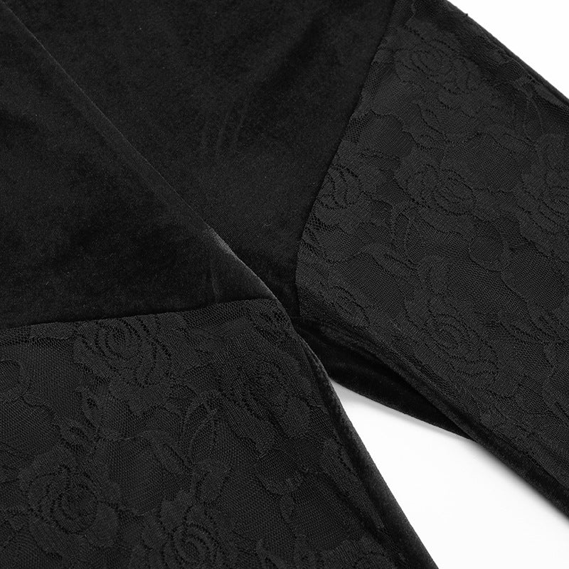 Summer Sexy New Lace Commuter Sheer Mesh Casual Pants