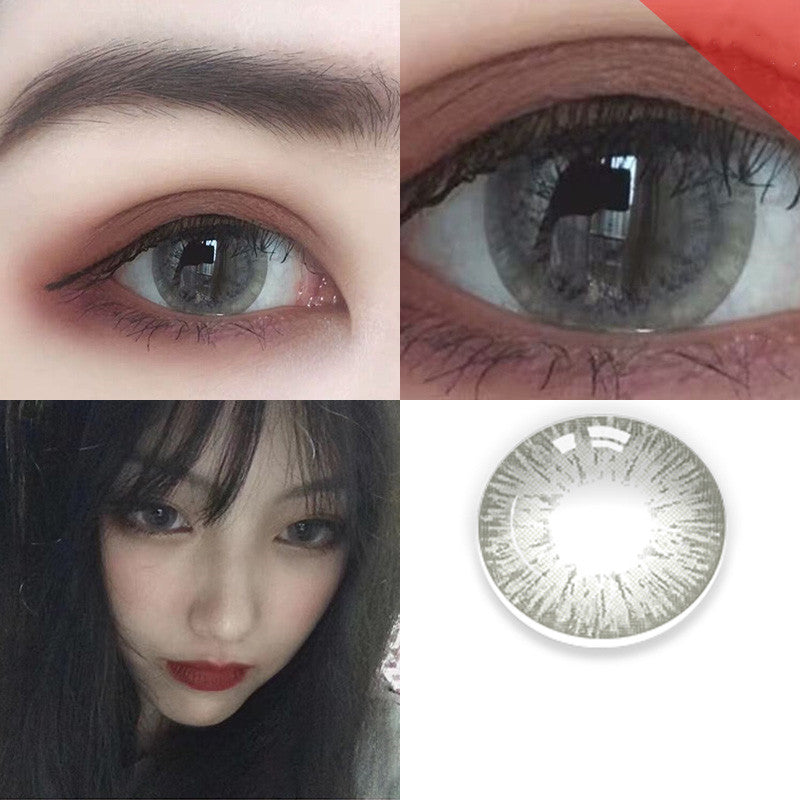 2 pieces of Russian girl blue color contacts