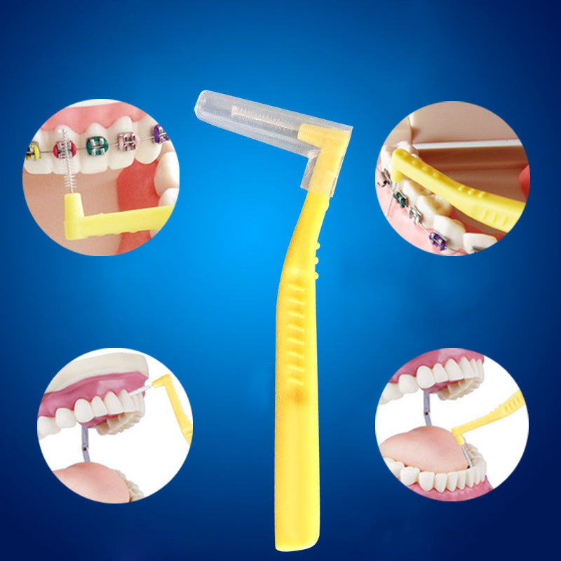 Yijie L-shaped Interdental Brushing Gap Cleaning Interdental Brush