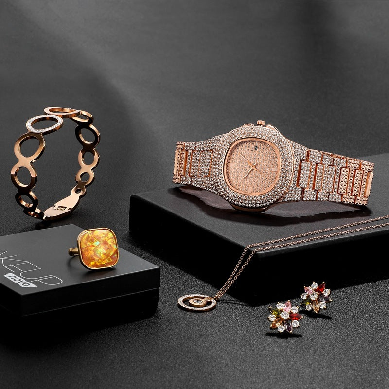 DiamondGlow Watch