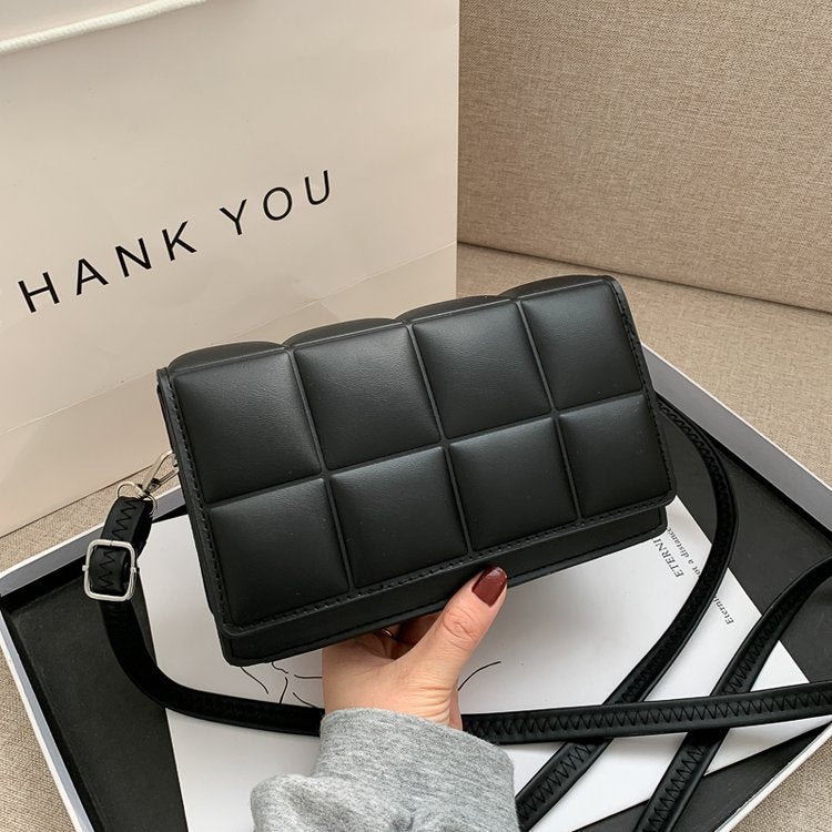 Fashion Shiny Small Square Bag Pu Single Shoulder Messenger Shoulder Bag