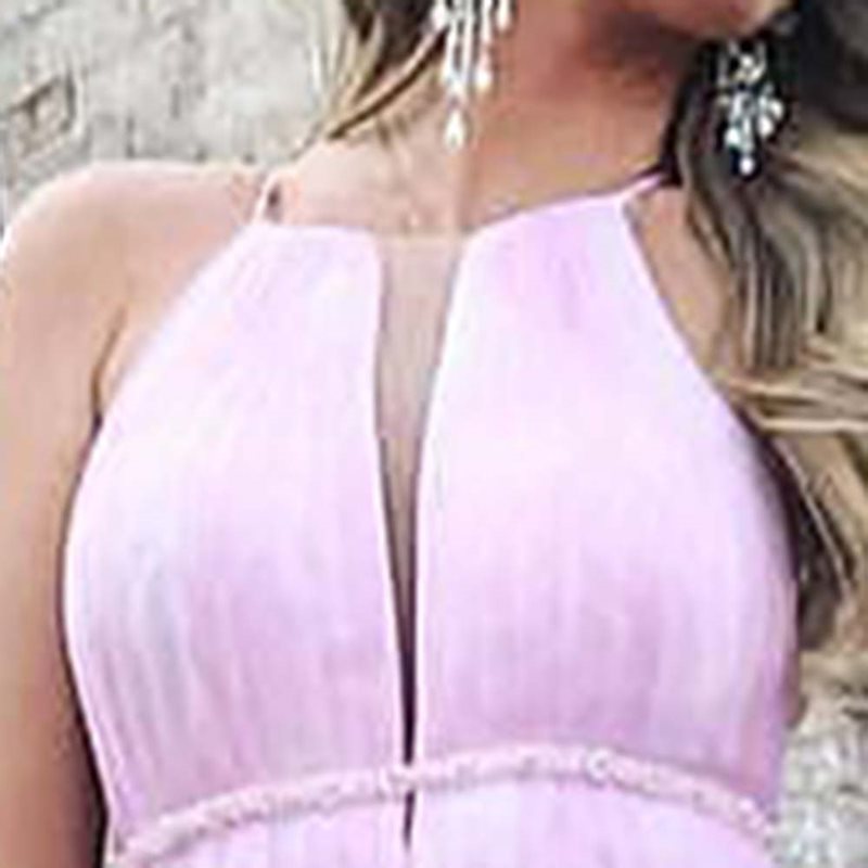 Women's New Women's Printed Dress Explosive Sexy Deep V Dress Long Skirt