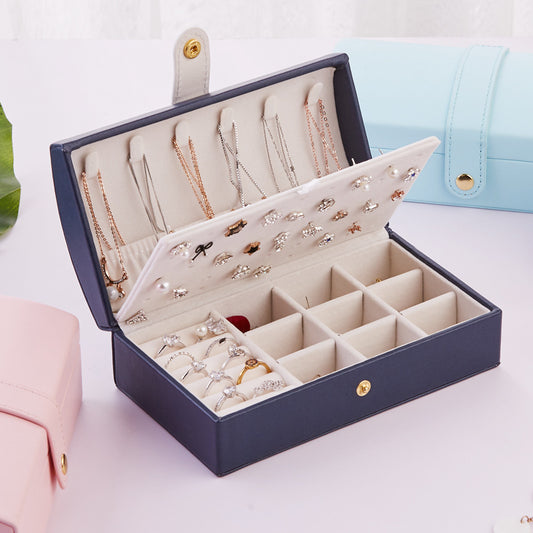 Earrings Necklace Ring Jewelry Box Earring Storage Box