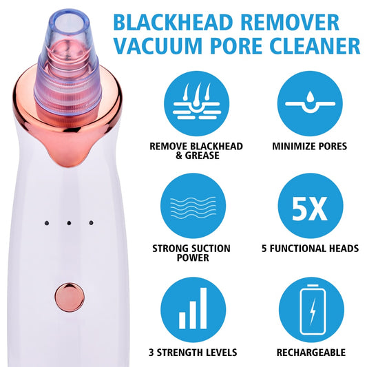 Electric blackhead scrubber
