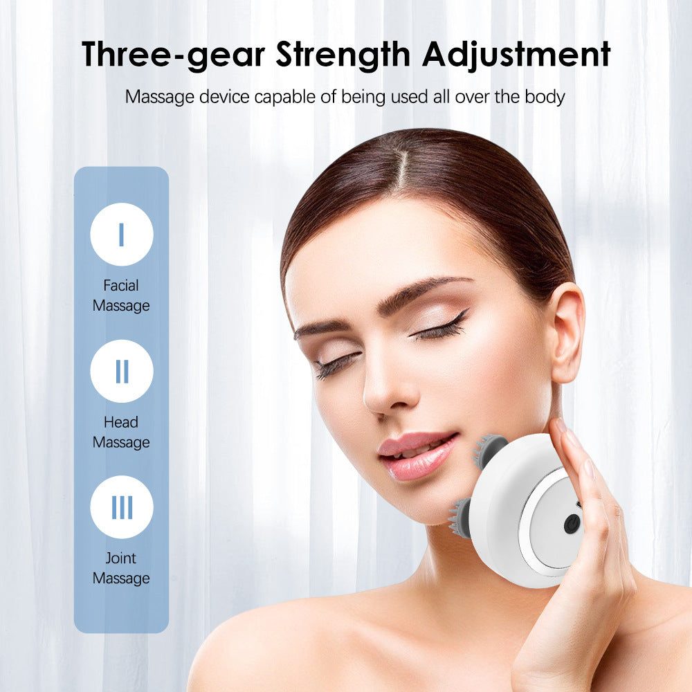 Rechargeable Models 3-speed Infrared Relaxation Scalp Head Massager