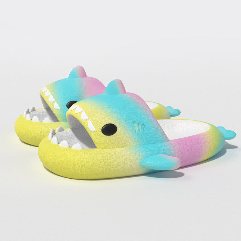 RainbowShark Slippers