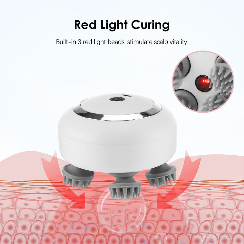 Rechargeable Models 3-speed Infrared Relaxation Scalp Head Massager