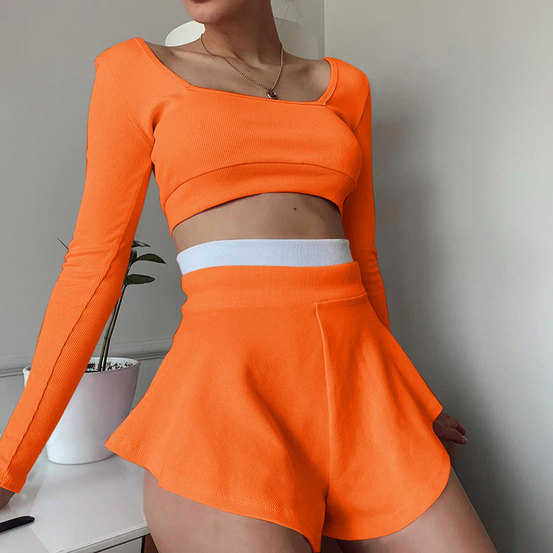 New Women's Fashion Suit Two Piece Set
