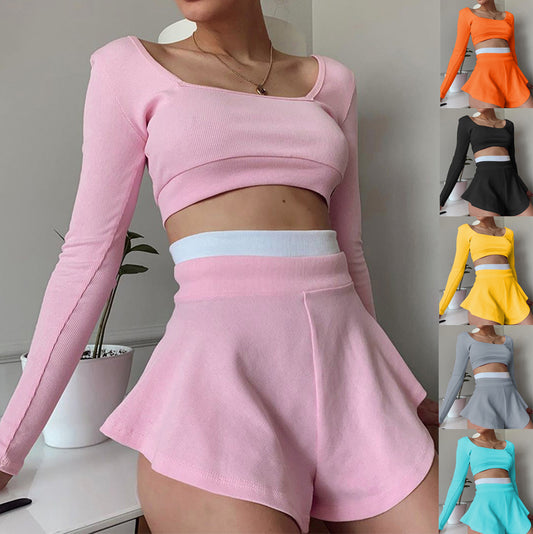 New Women's Fashion Suit Two Piece Set