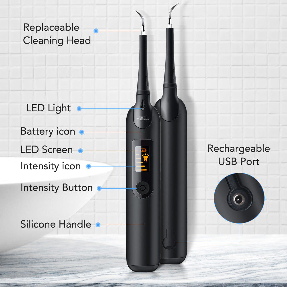 Portable electric tooth cleaner