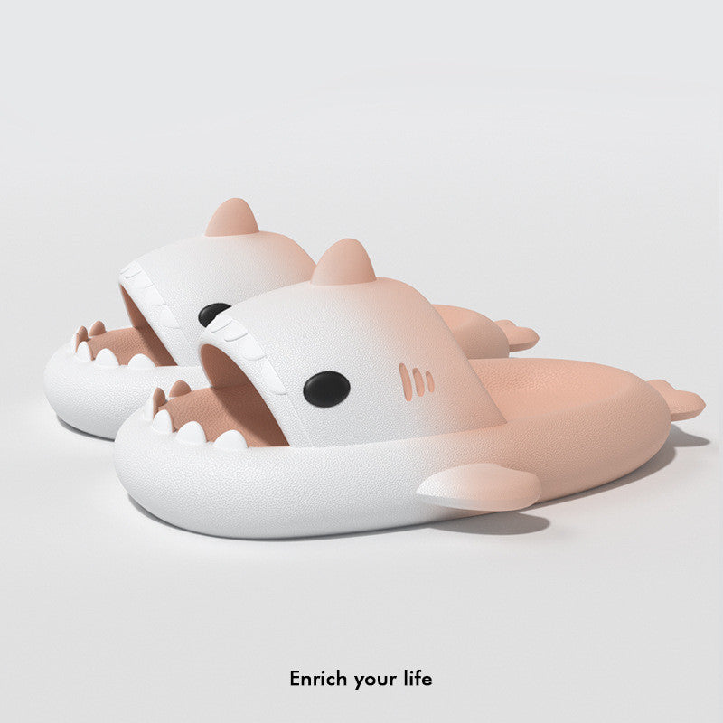 Gradient Shark Slippers women's Home Bathroom Non-slip