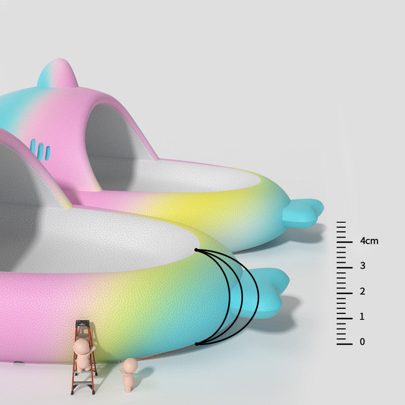 RainbowShark Slippers