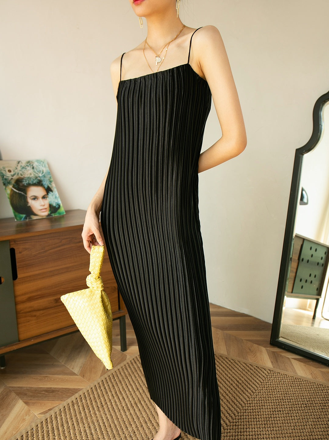 Women's Summer New Style Sanya Seaside Vacation Beach Clavicle One-shoulder Dress