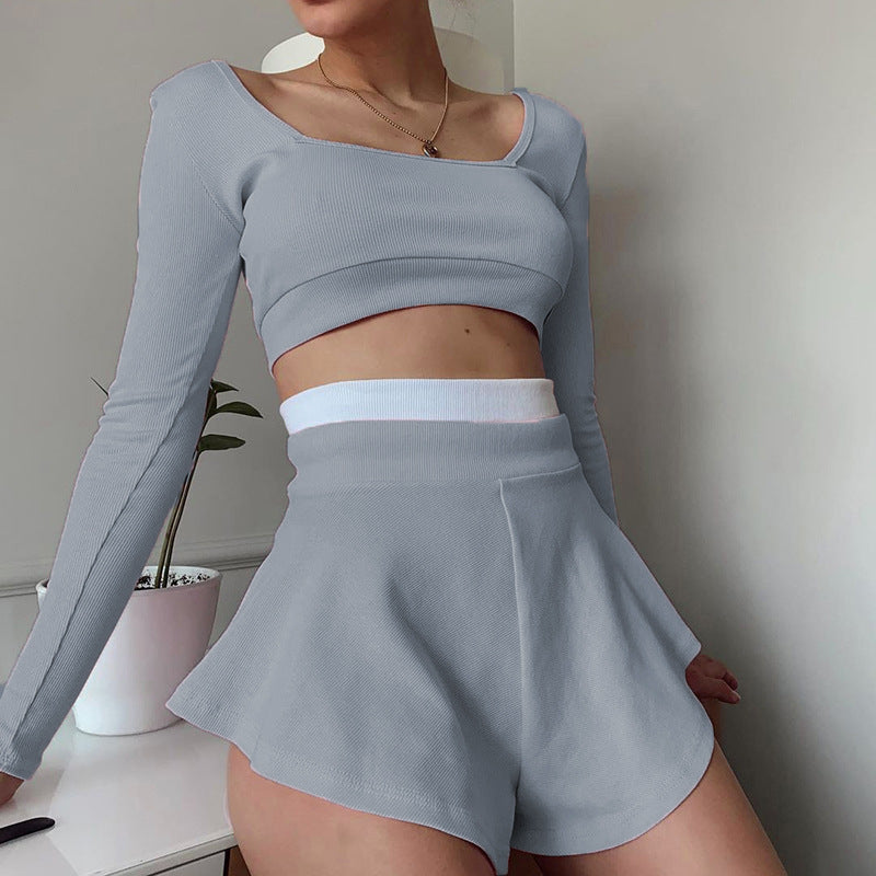 New Women's Fashion Suit Two Piece Set
