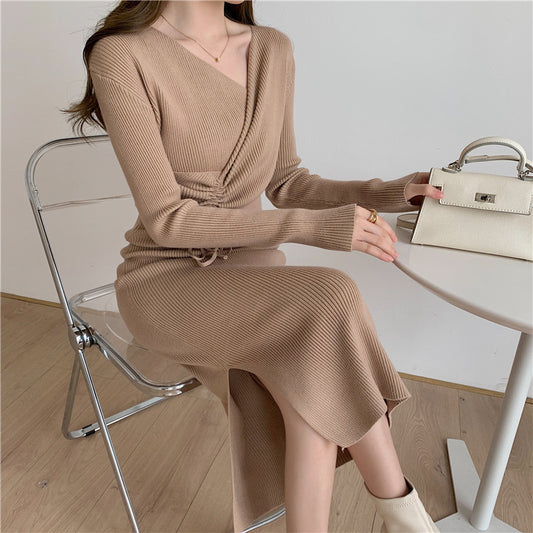 Women's New Slim Fitting Sweater Skirt