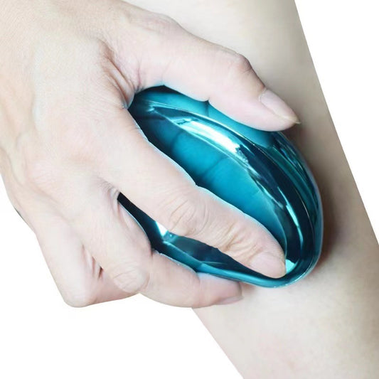 Glass razor for hair removal and peeling