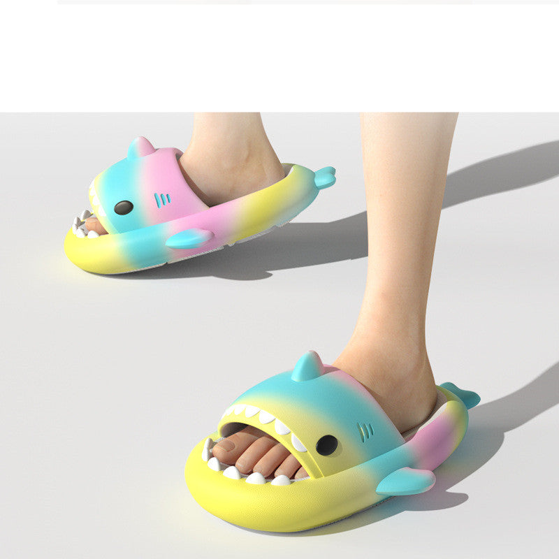 RainbowShark Slippers