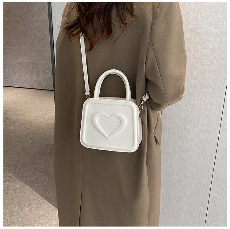 Trendy Casual Fashion Shoulder Crossbody Portable Small Square Bag