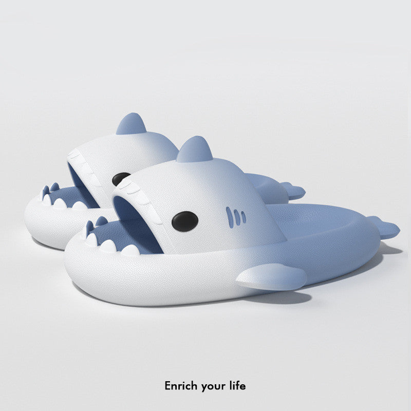 Gradient Shark Slippers women's Home Bathroom Non-slip