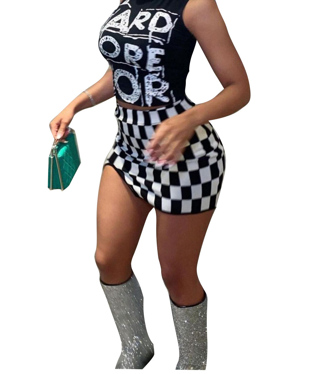 Fang Gezi Vest Short Skirt Suit Female