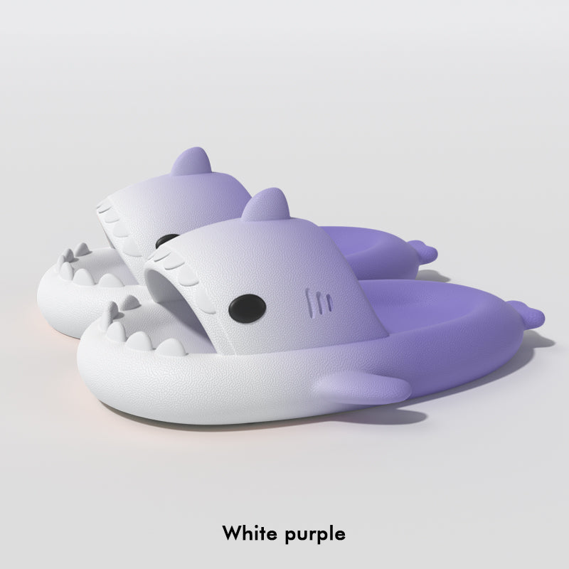 Gradient Shark Slippers women's Home Bathroom Non-slip