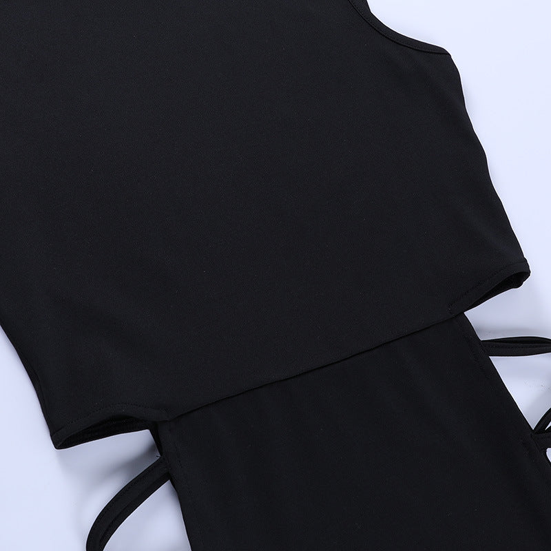 Summer New Sexy Vest Strappy Skirt