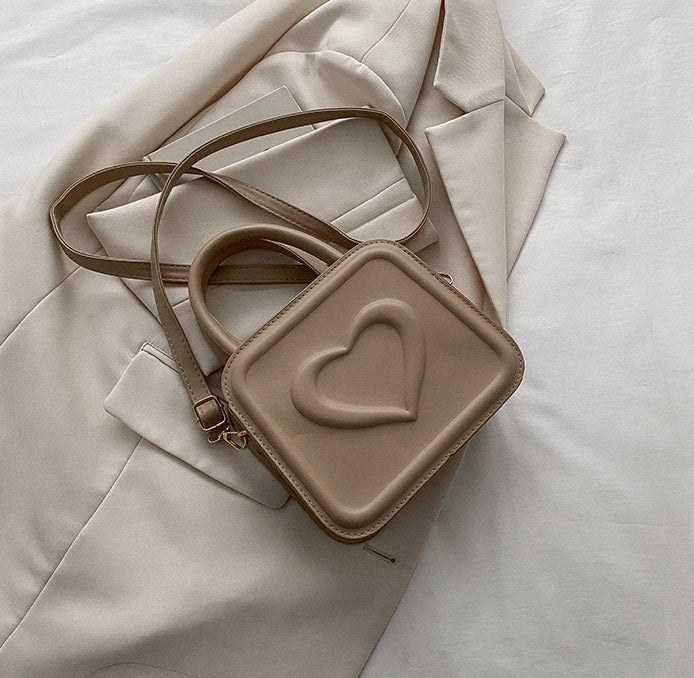 Trendy Casual Fashion Shoulder Crossbody Portable Small Square Bag