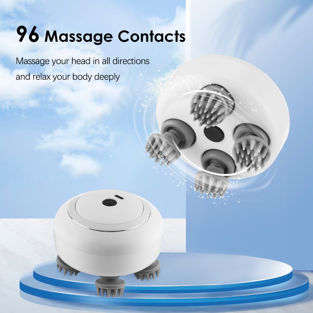 Rechargeable Models 3-speed Infrared Relaxation Scalp Head Massager