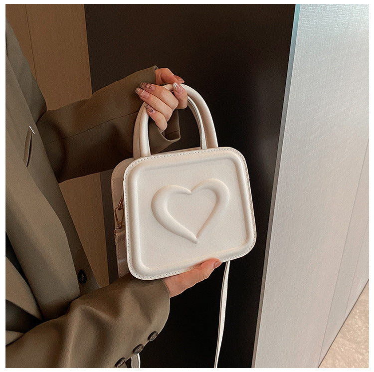 Trendy Casual Fashion Shoulder Crossbody Portable Small Square Bag