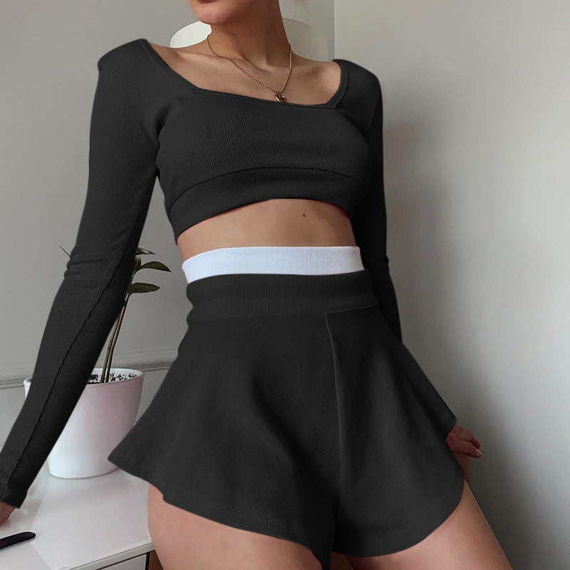 New Women's Fashion Suit Two Piece Set