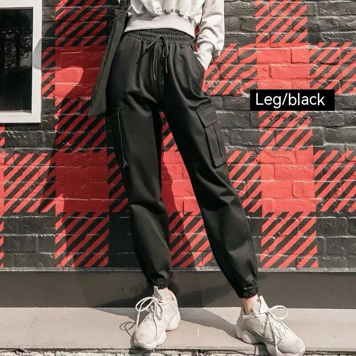 Ankle Banded Working Women's Baggy Pants Trendy