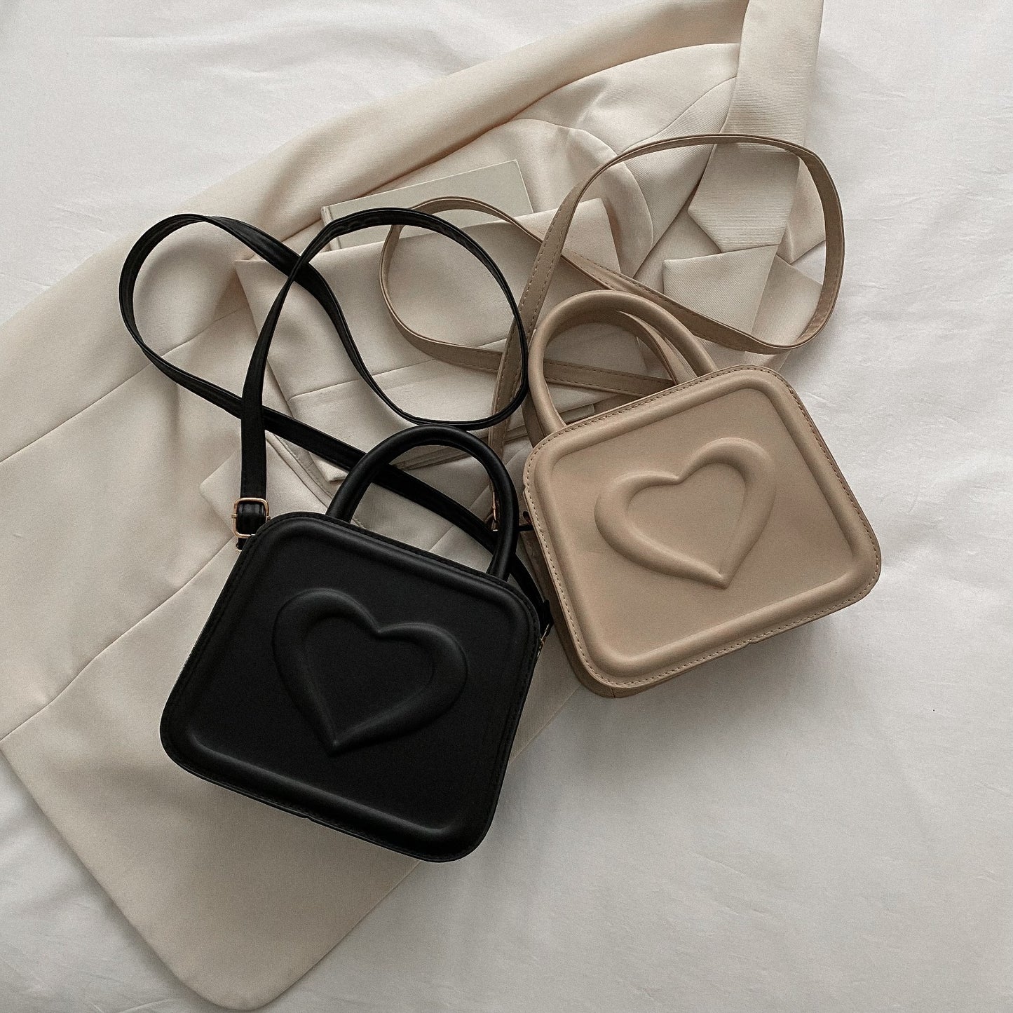 Trendy Casual Fashion Shoulder Crossbody Portable Small Square Bag